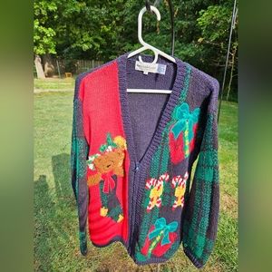 Vintage Eagle Eye Large holiday sweaters